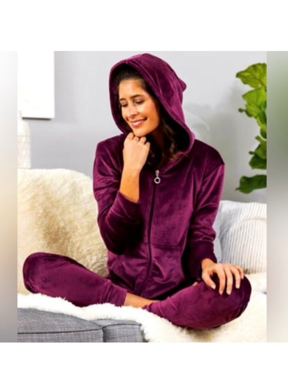 Softies Luxury Loungewear Snuggle Jumper Ultra Soft One Piece Paddi Murphy M - Picture 4 of 9